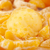 Eis-Rezept: Fruchtiges Mandarinen-Sorbet ohne Zucker