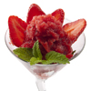 Eis-Rezept: Erdbeer-Rotwein-Granitè