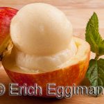Eis-Rezept: Apfel-Sorbet ohne Ei (vegan/laktosefrei)