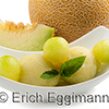 Read more about the article Eis-Rezept: Melonen-Sorbet ohne Ei mit Melonenkugeln