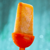 Eis-Rezept: Aprikosen-Wasser-Eis am Stiel selber machen ohne raffinierten Zucker